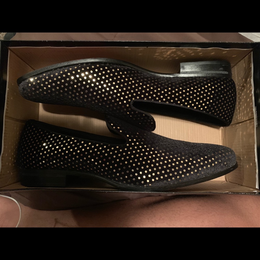 Formal Black and Gold shoes
